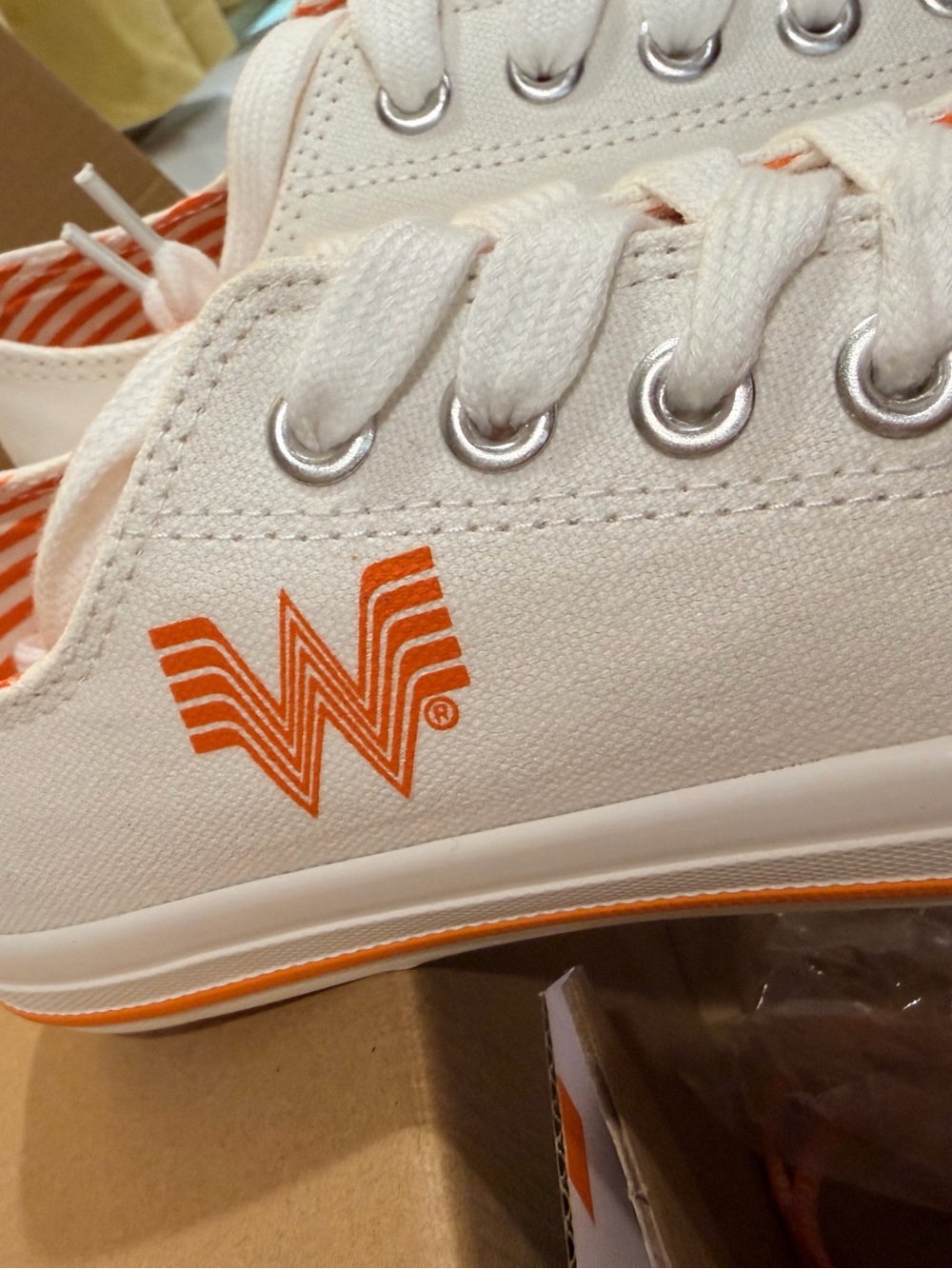 Whataburger Canvas Women's Sneakers brand new size 7